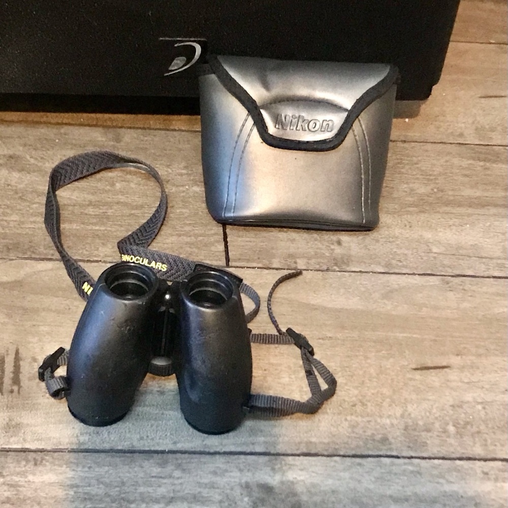 Nikon mini binoculars with case. Bundle and save